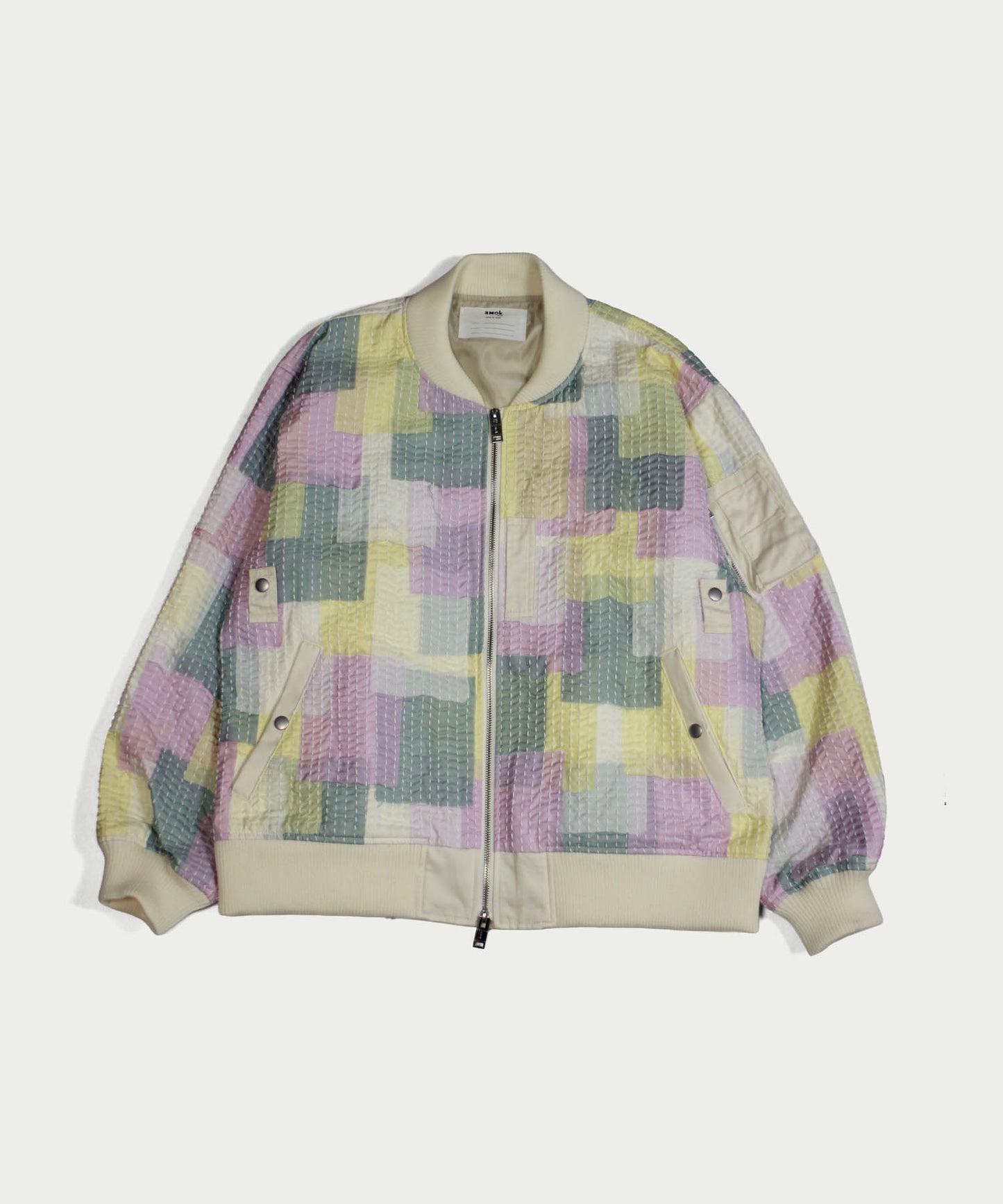 SASHIKO PATCHED BLOUSON