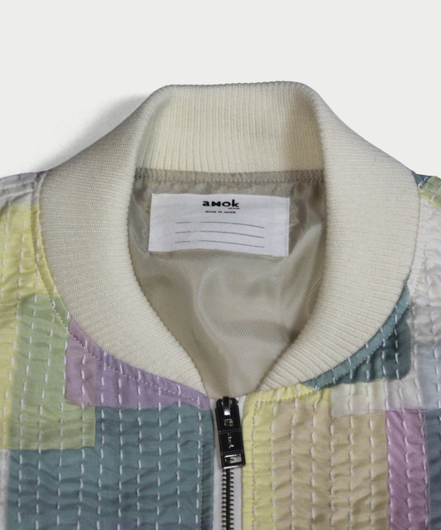 SASHIKO PATCHED BLOUSON