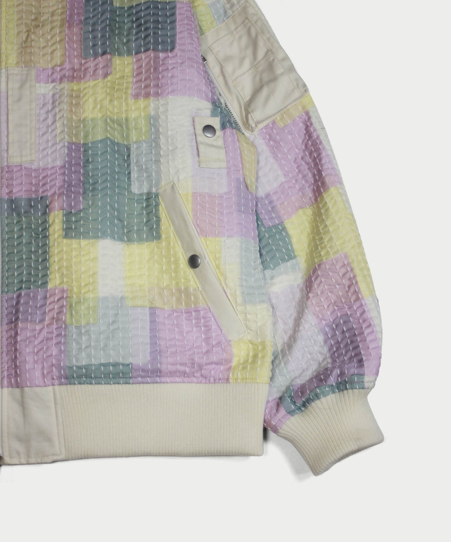 SASHIKO PATCHED BLOUSON