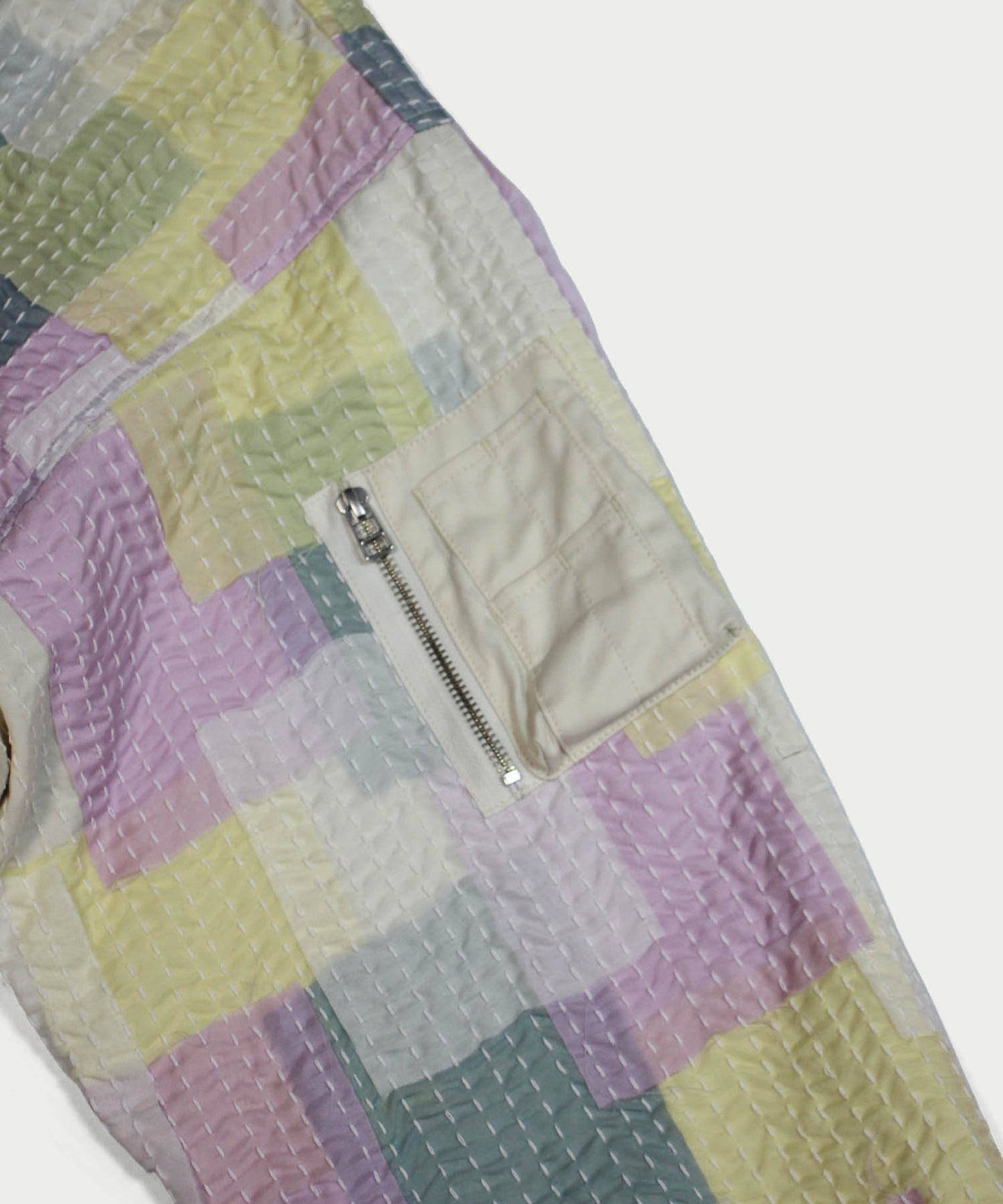 SASHIKO PATCHED BLOUSON