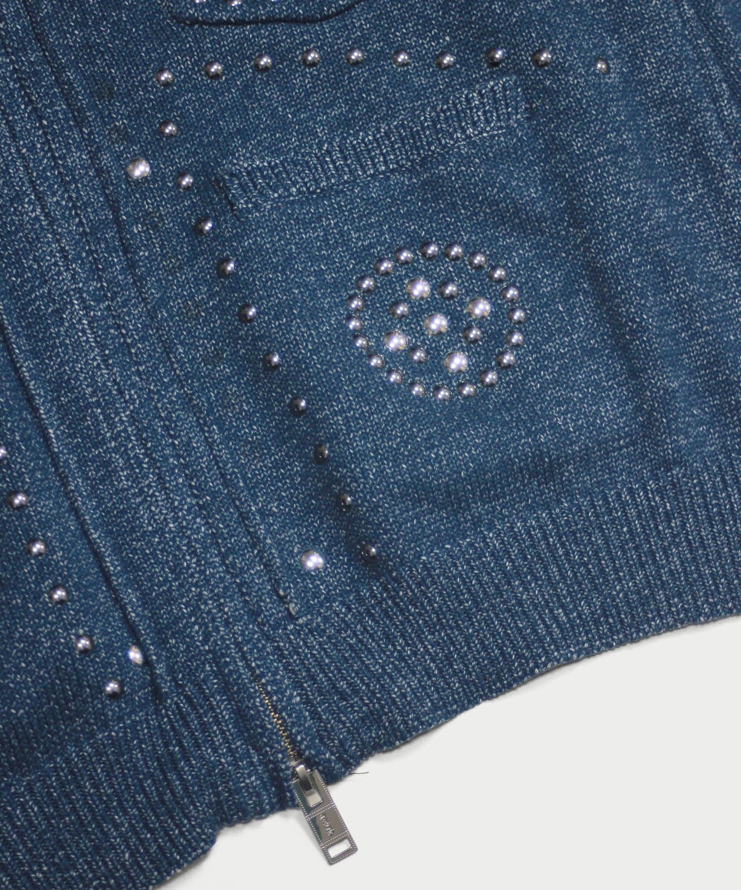 KNIT STUDS CARDIGAN