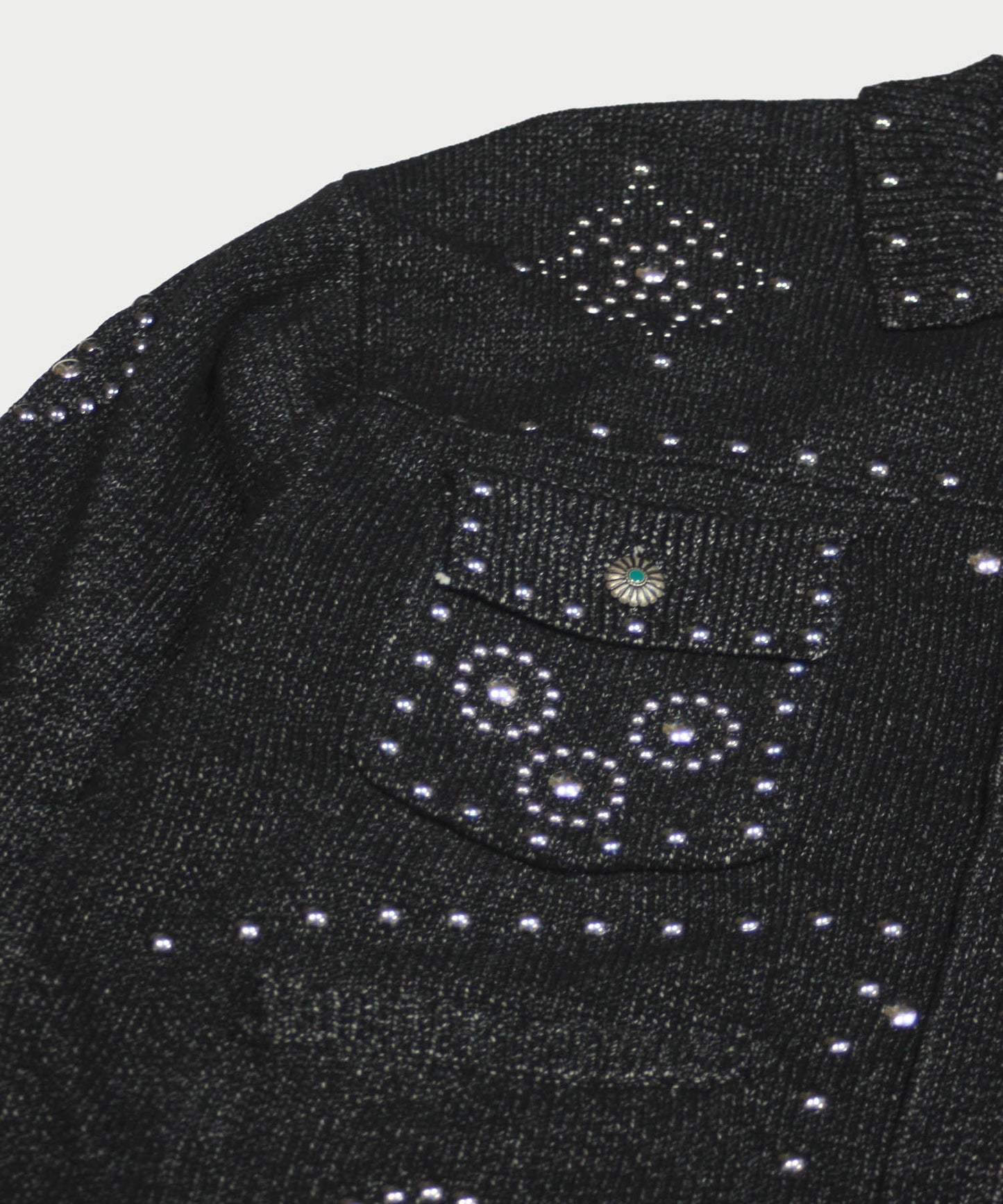 KNIT STUDS CARDIGAN