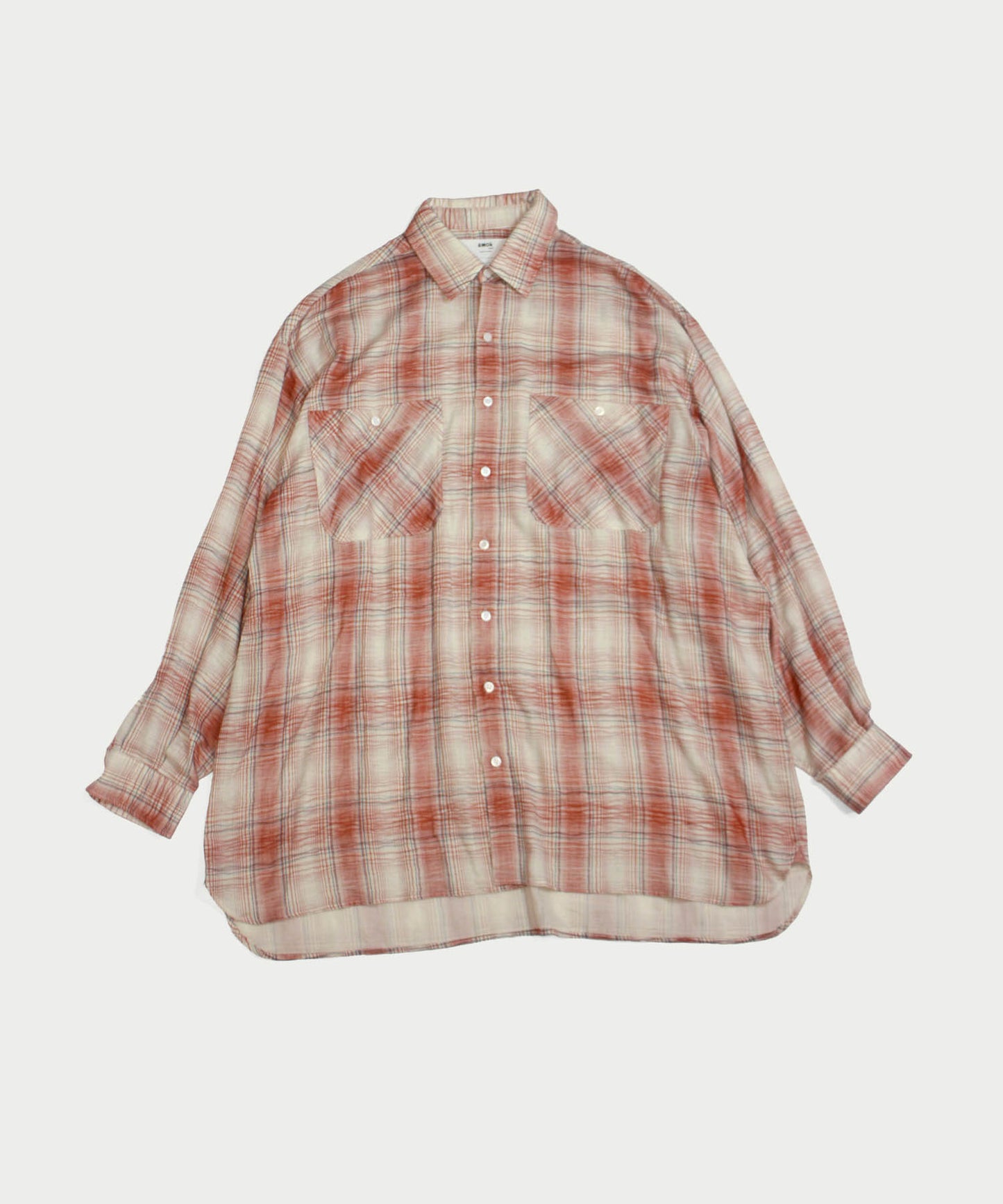 CRASH CHECK BIG SHIRT