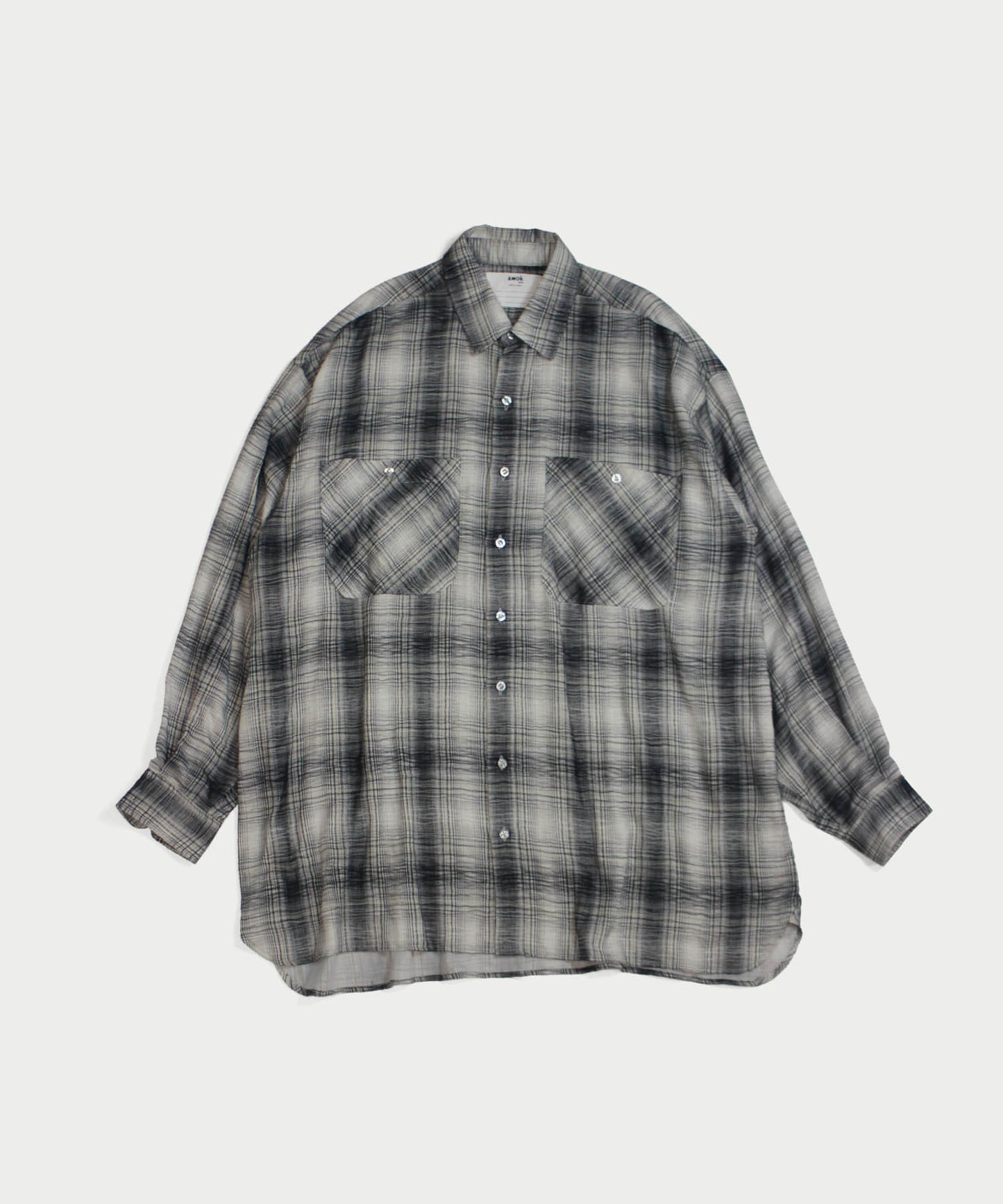 CRASH CHECK BIG SHIRT