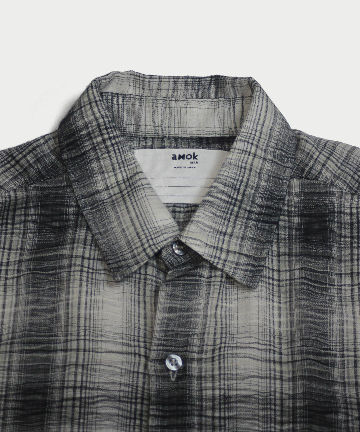 CRASH CHECK BIG SHIRT