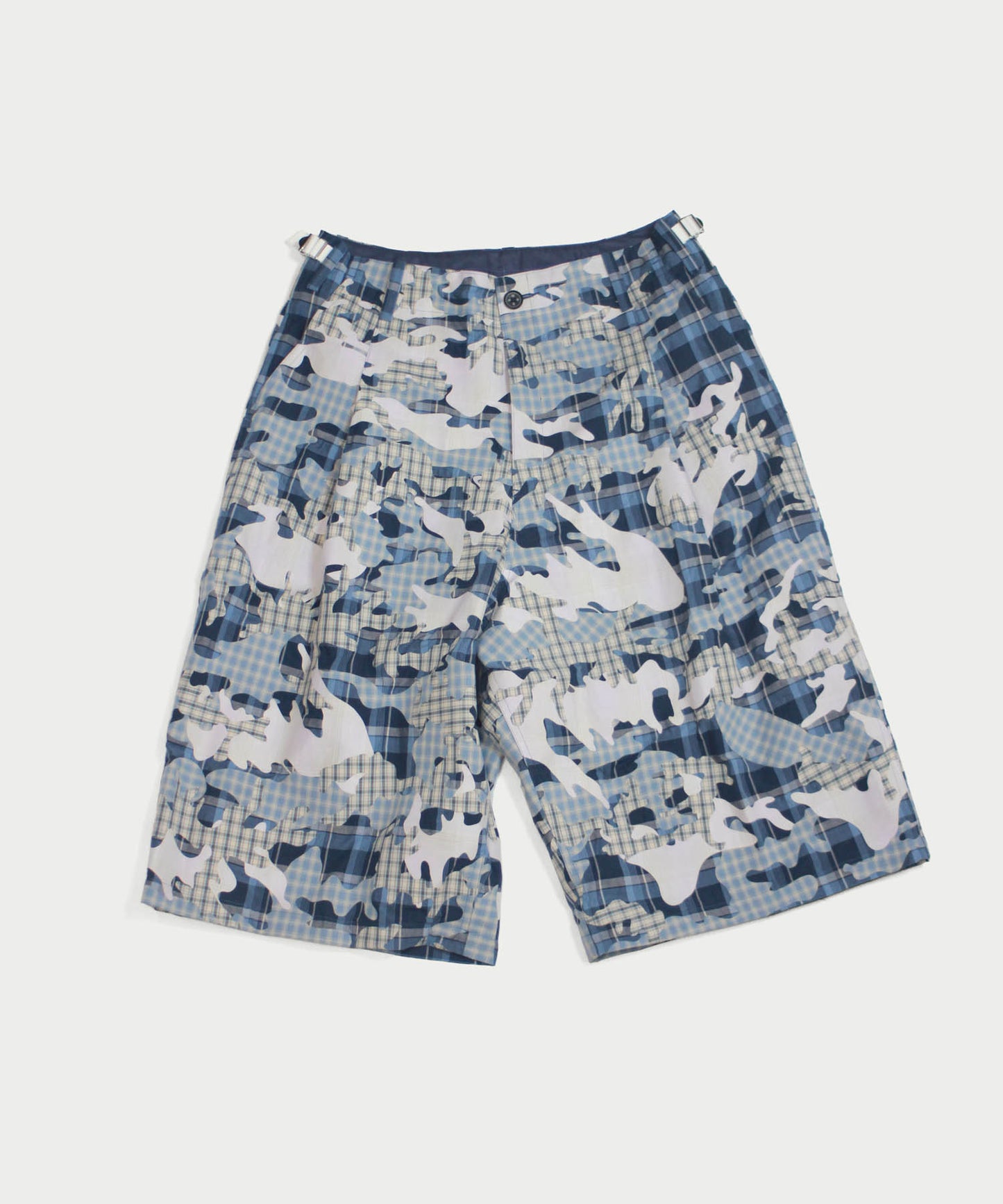 CHECK CAMO SHORT PANTS