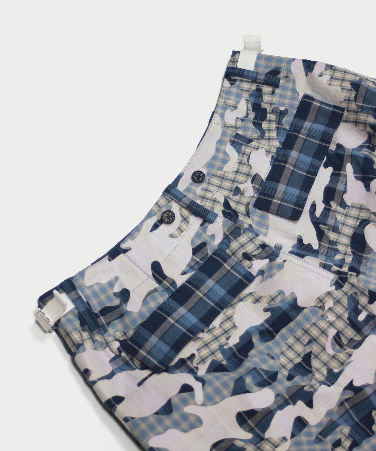 CHECK CAMO SHORT PANTS