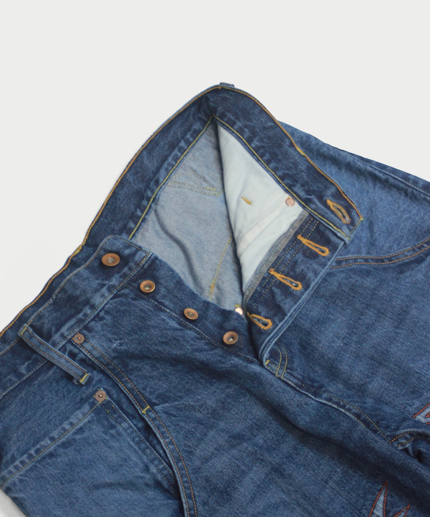 EMBROIDERY DENIM PANTS