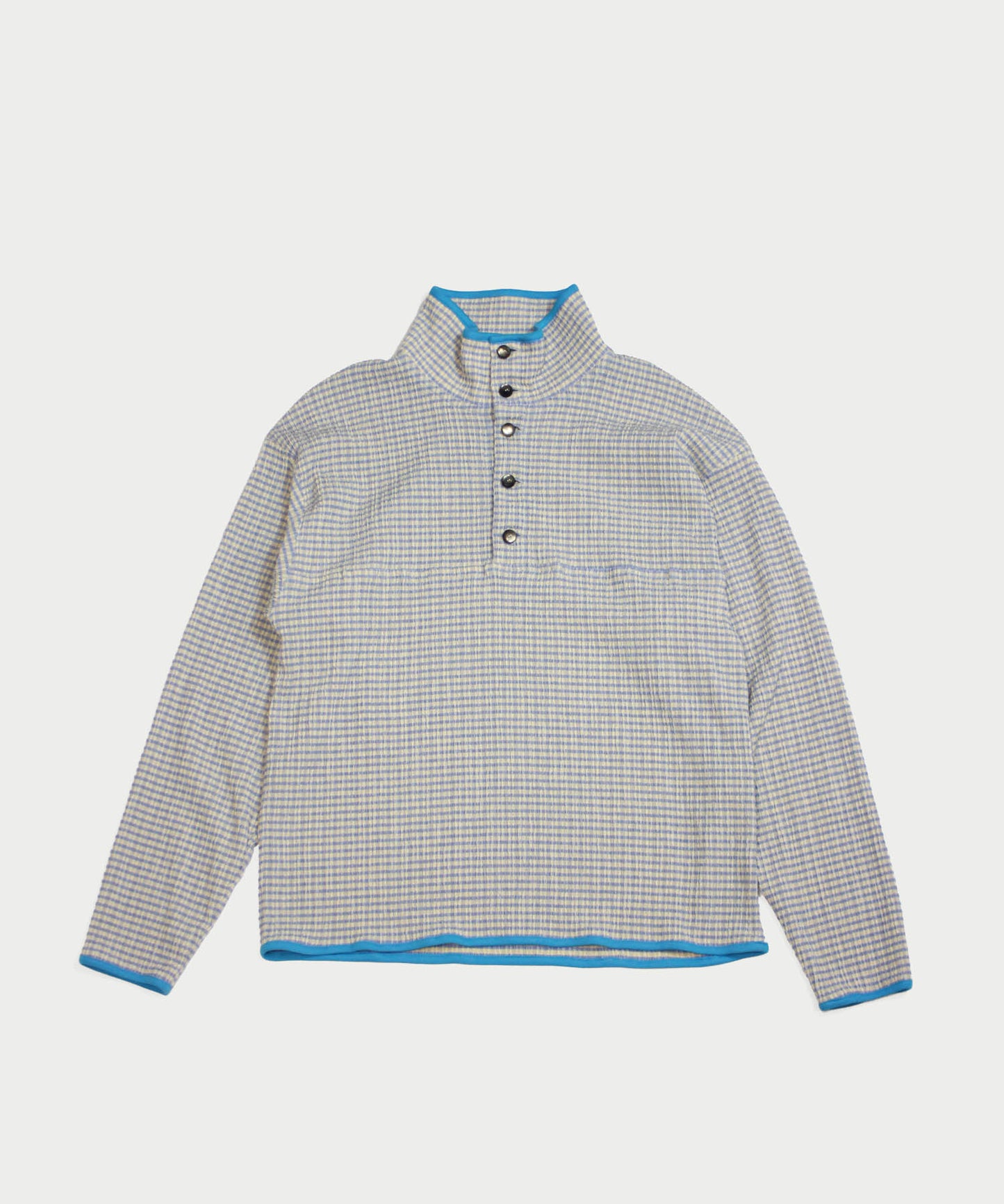 CHECK BLOUSE TEE