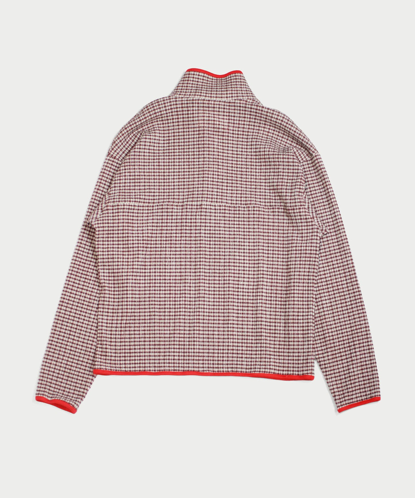 CHECK BLOUSE TEE