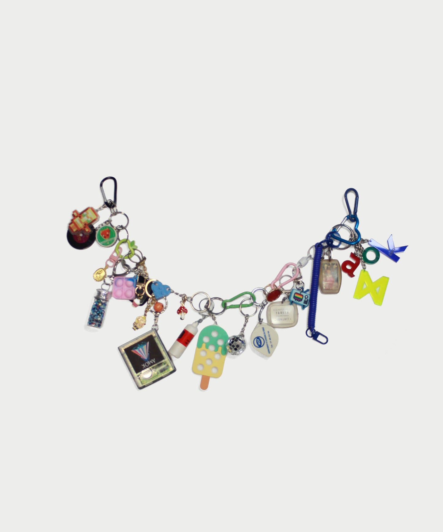 ANTIQUE VARIOUS WALLET CHAIN