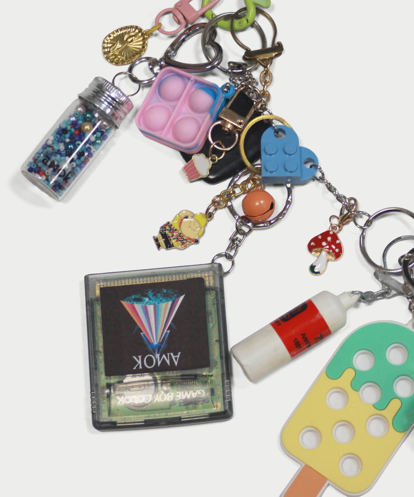 ANTIQUE VARIOUS WALLET CHAIN