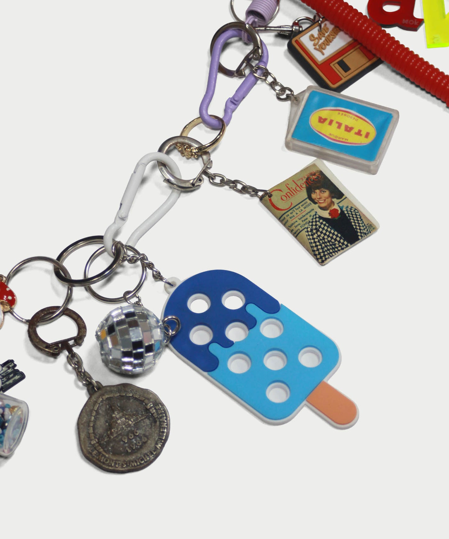 ANTIQUE VARIOUS WALLET CHAIN