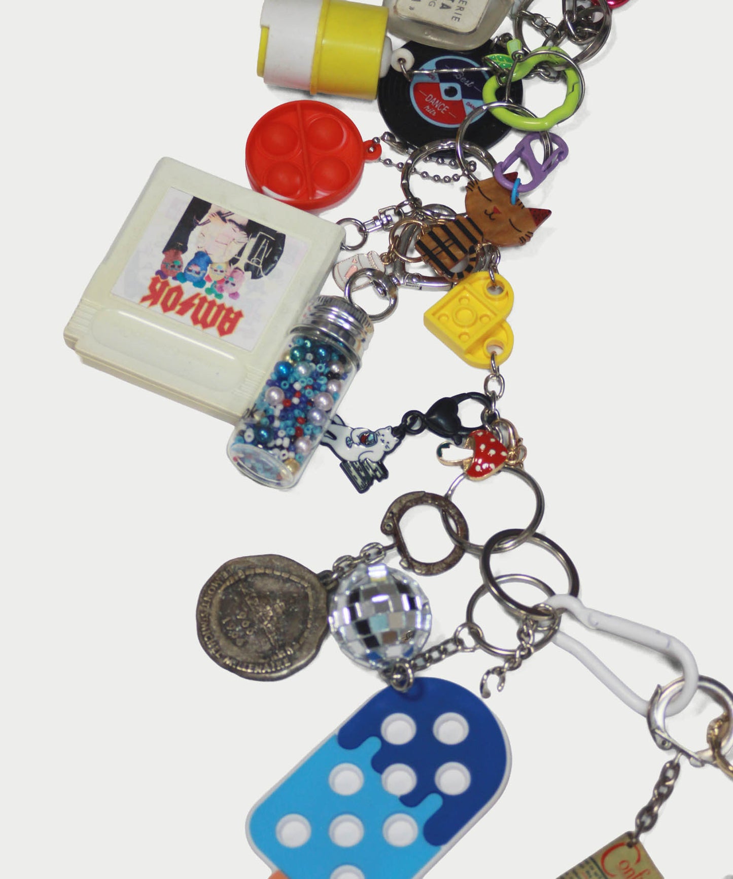 ANTIQUE VARIOUS WALLET CHAIN