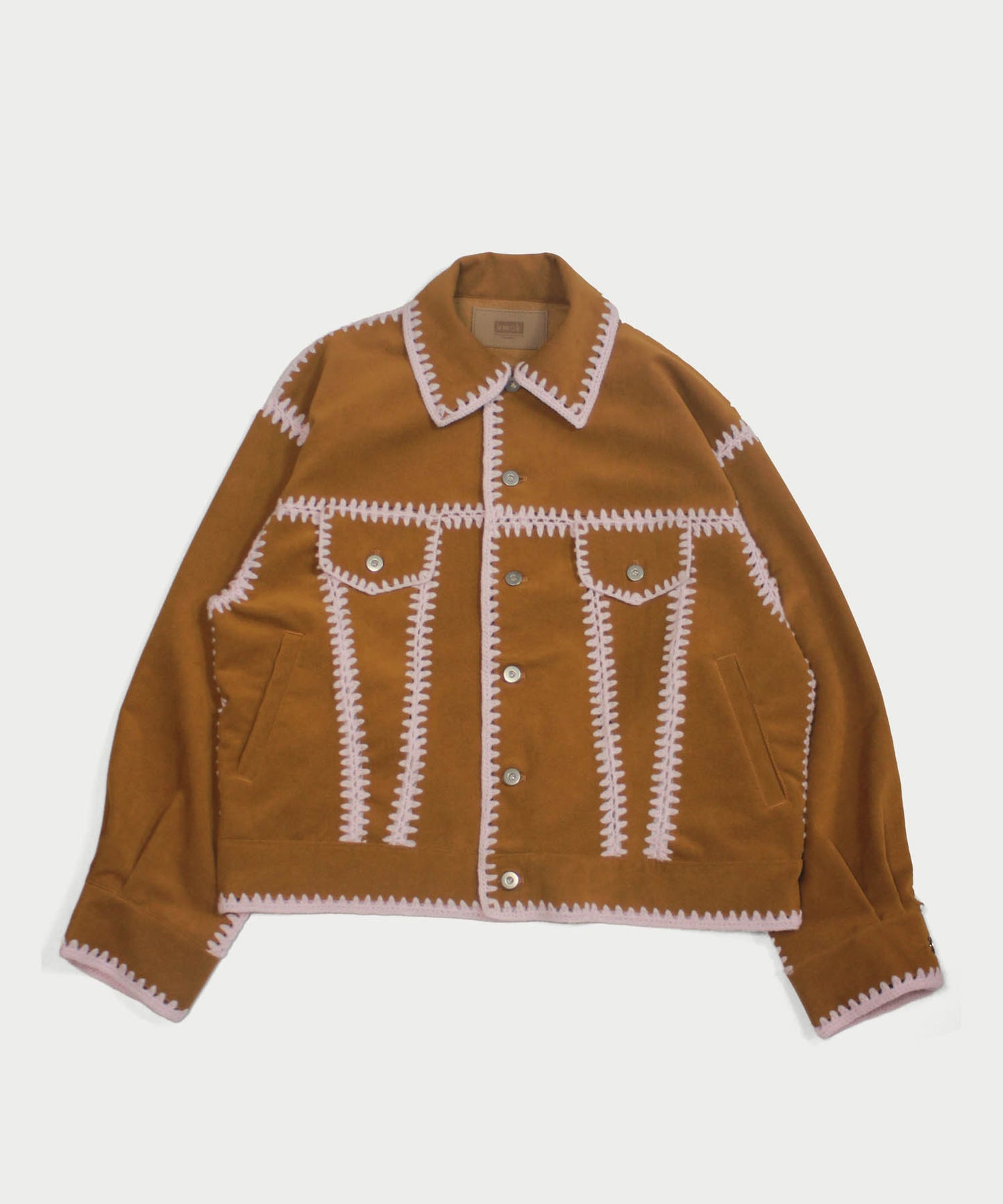 HAND KNITTING BLOUSON