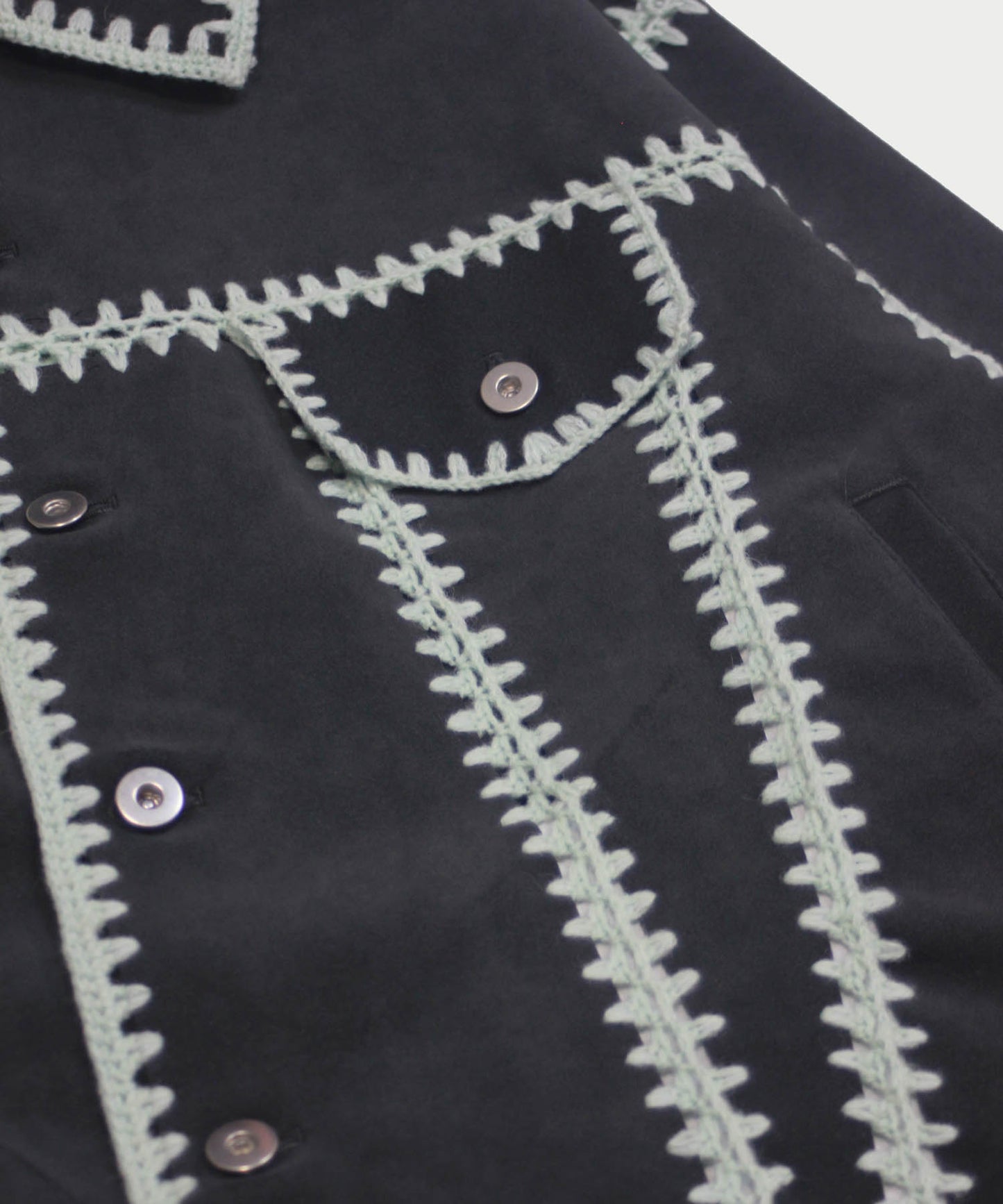 HAND KNITTING BLOUSON