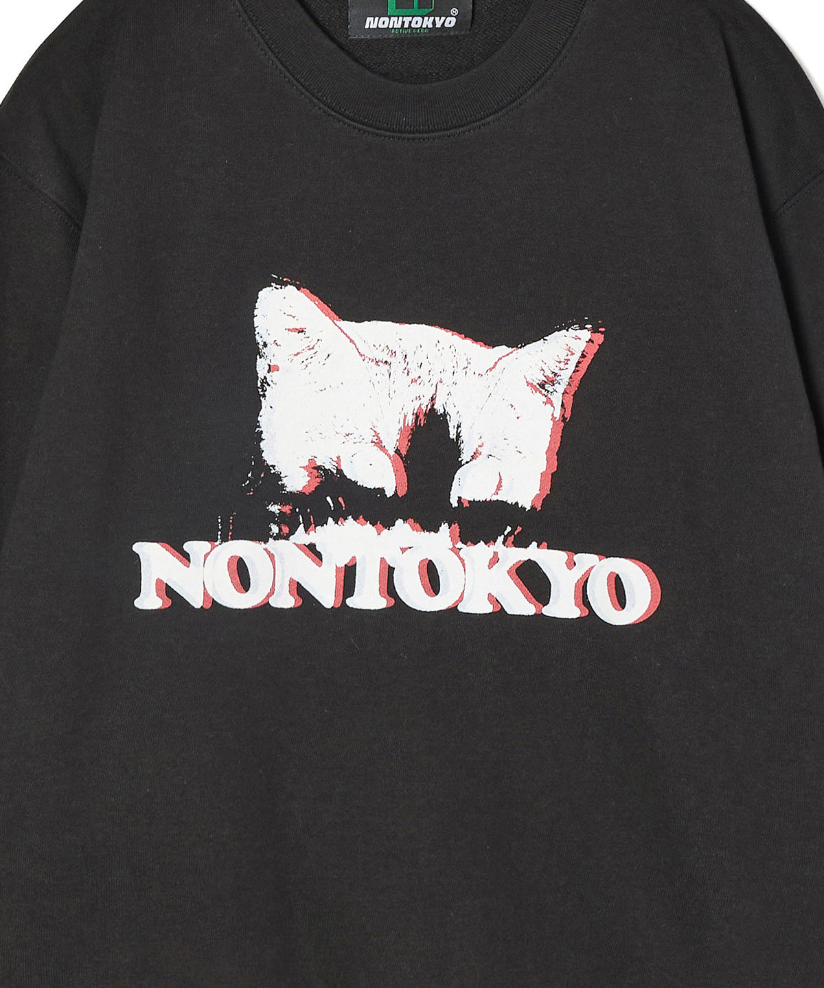 PRINT PULLOVER SWEAT(CAT)