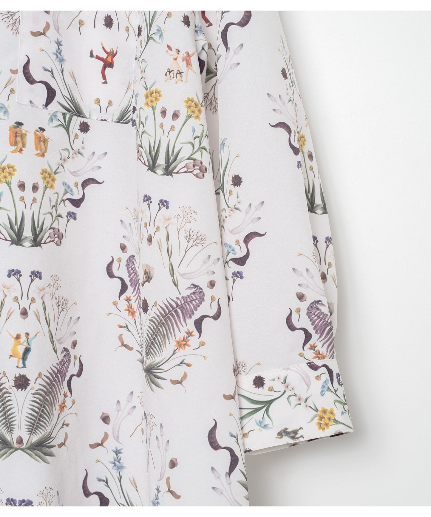 Dance In The Garden Maxi Shirt