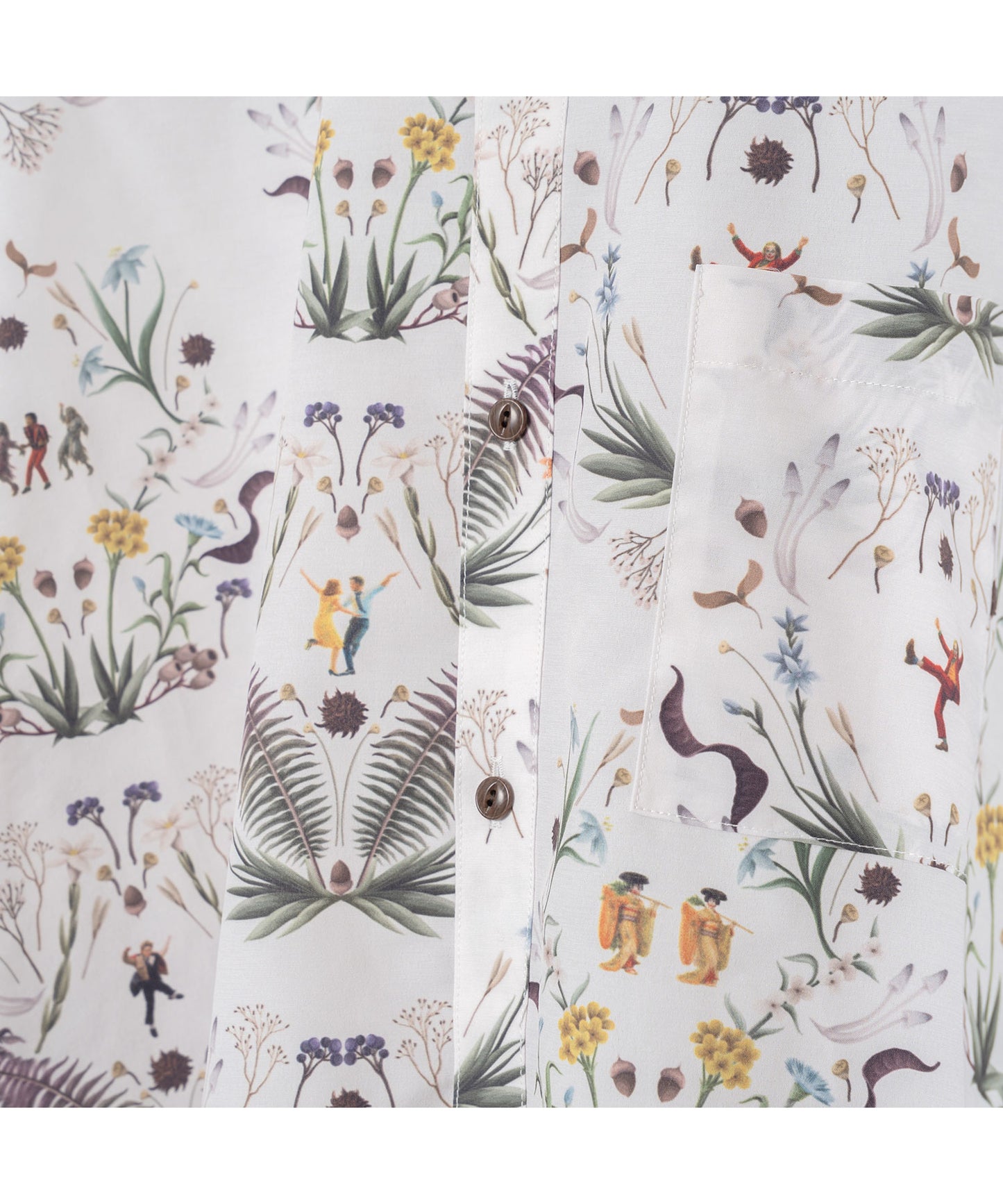 Dance In The Garden Maxi Shirt