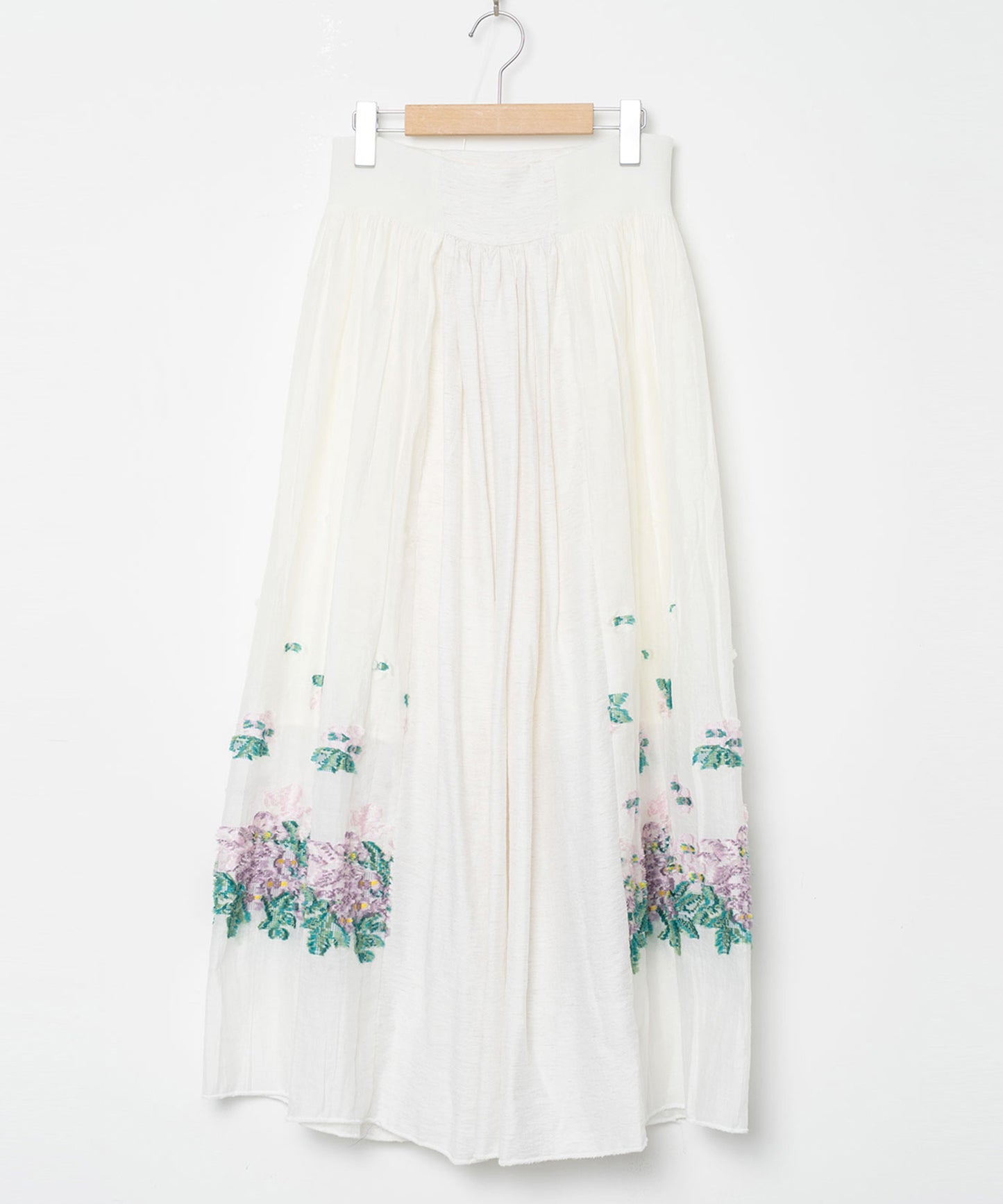 Mosaic Garden Lace-Up Skirt
