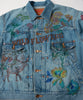 HAND-PAINT DENIM JACKET【商品納期 2月下旬】