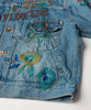 HAND-PAINT DENIM JACKET【商品納期 2月下旬】