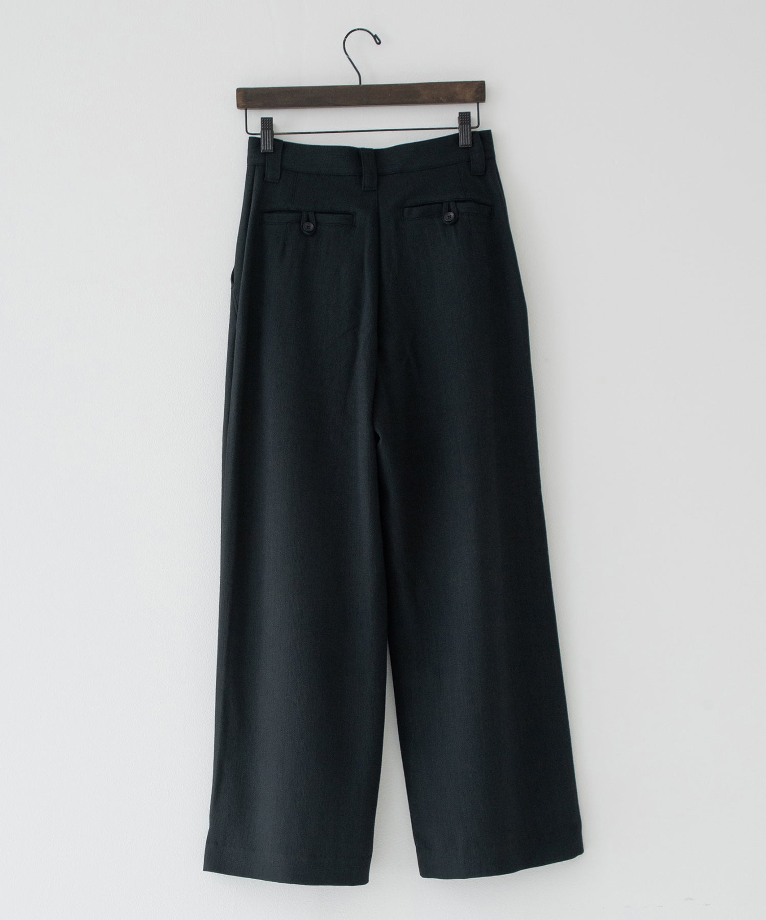 summer wool wide full-length slacks – ANLIO（アンリオ）