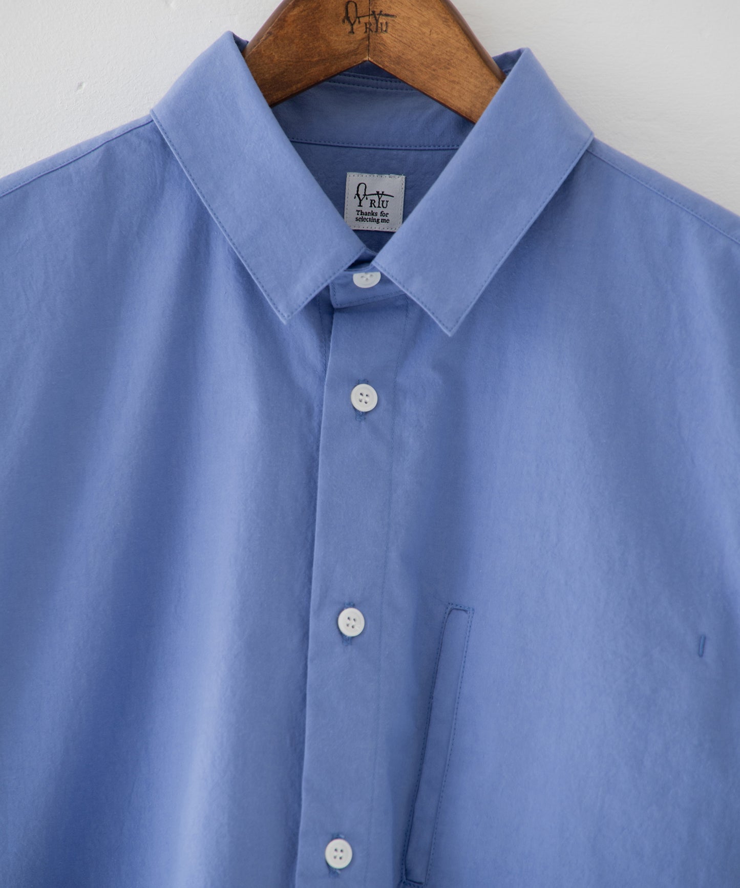 Omi-zarashi long-sleeve over shirt