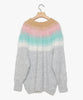 Petal Gradation Knit Sweater