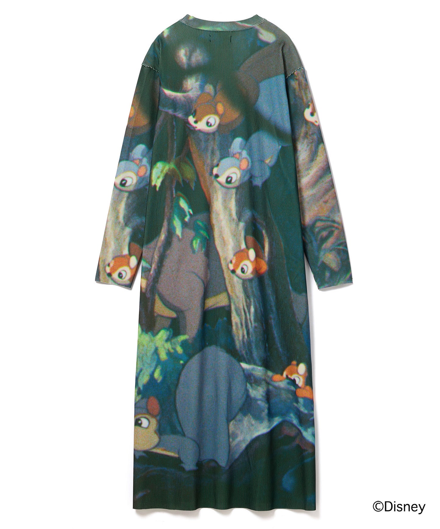 Disney 『Snow White』 NON TOKYO 　PRINT RIB L/S ONE-PIECE