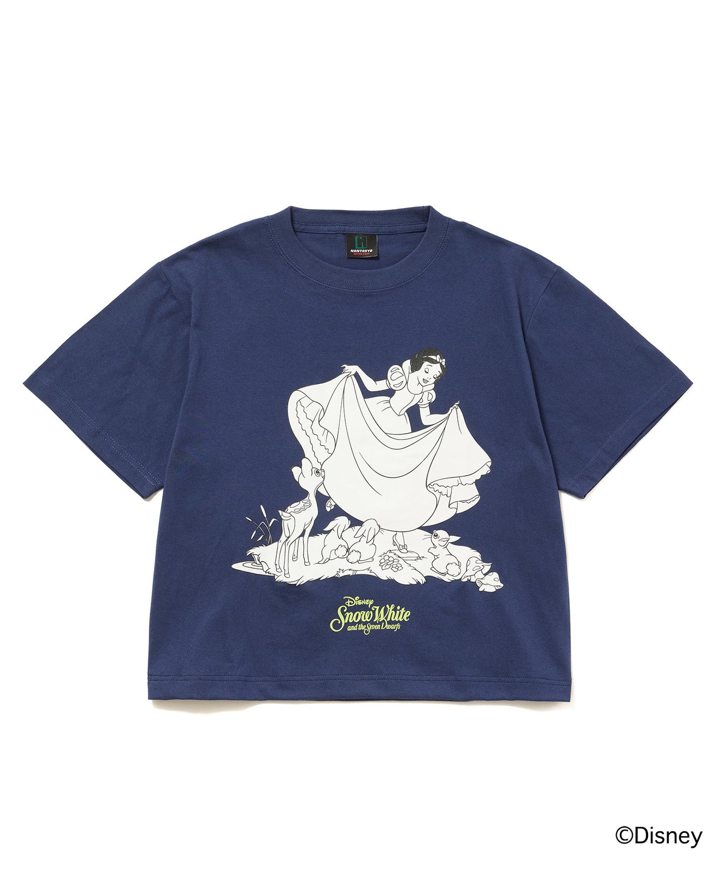Disney 『Snow White』 NON TOKYO 　PRINT SHORT T-SHIRT(SNOW WHITE)