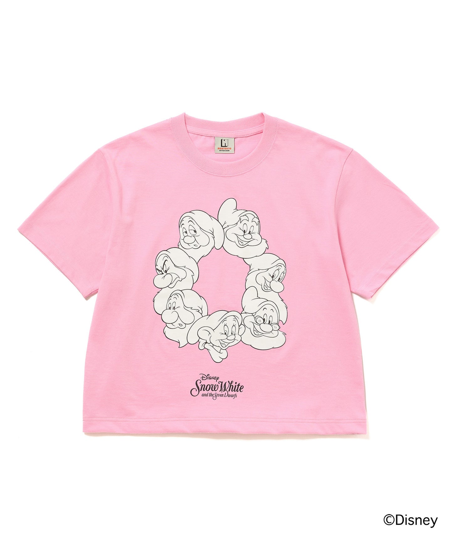 Disney 『Snow White』 NON TOKYO 　PRINT SHORT T-SHIRT(DWARFS)