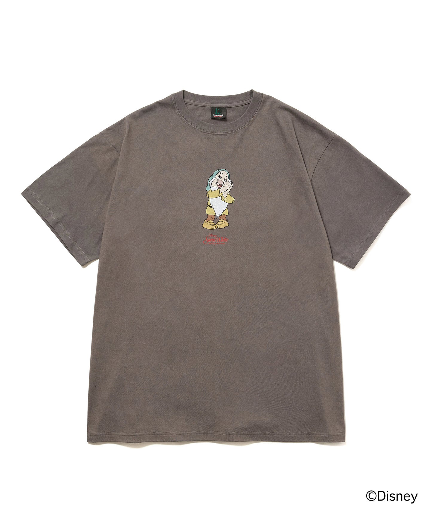 Disney 『Snow White』 NON TOKYO 　PRINT BIG T-SHIRT(SLEEPY)