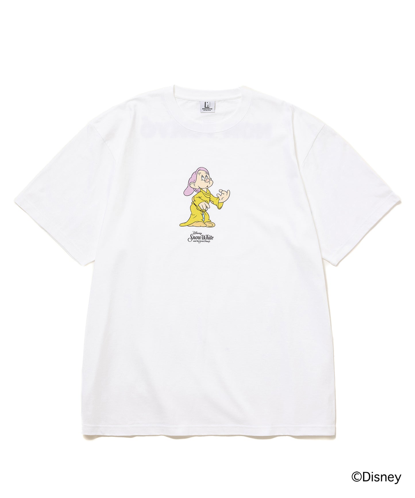 Disney 『Snow White』 NON TOKYO 　PRINT BIG T-SHIRT(DOPEY)