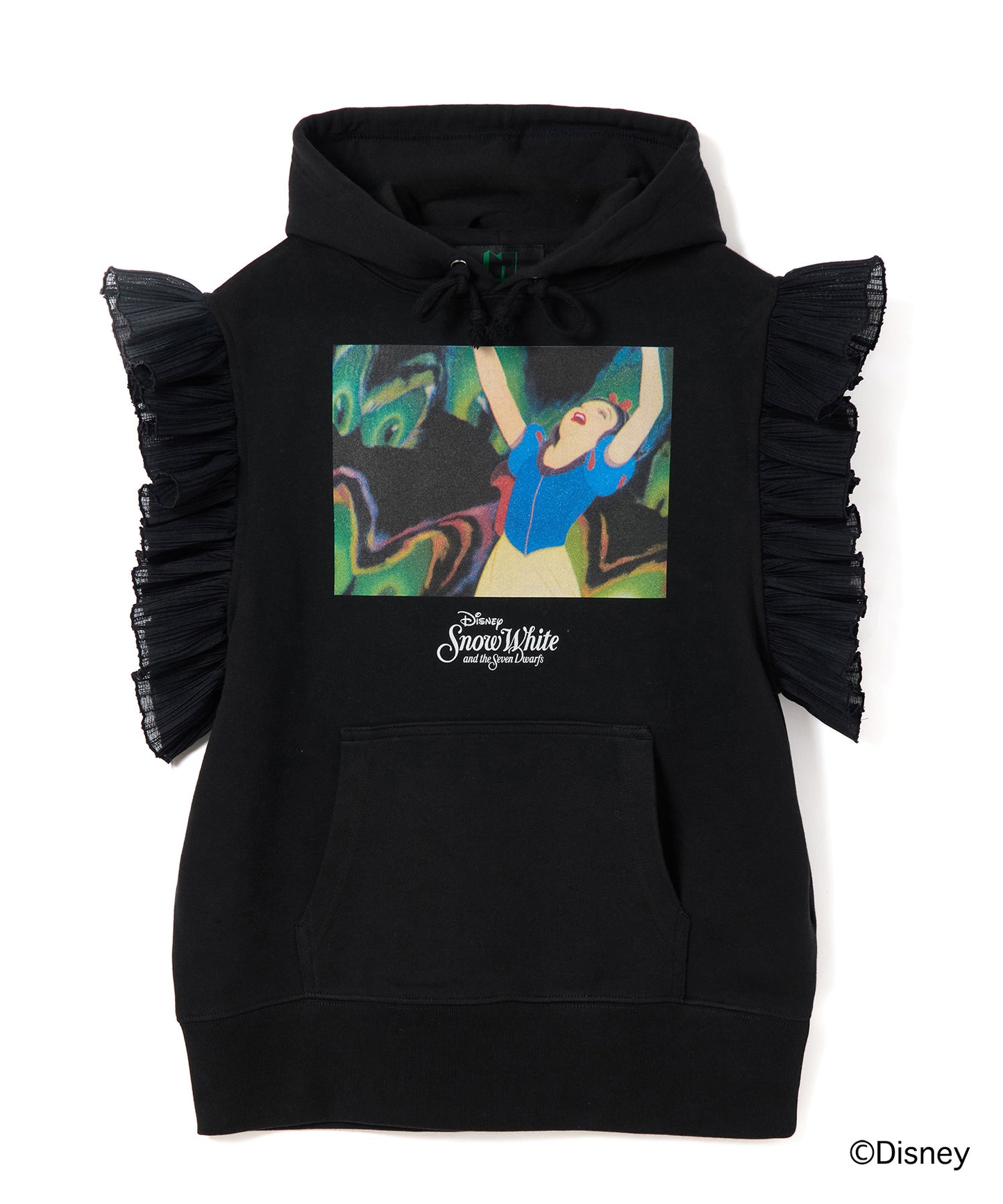 Disney 『Snow White』 NON TOKYO 　FRILL SLEEVE HOODIE