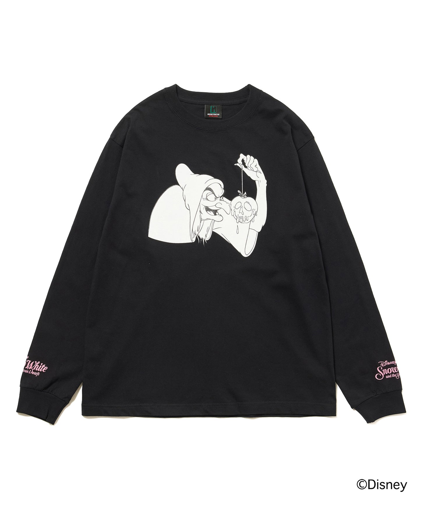 Disney 『Snow White』 NON TOKYO 　PRINT L/S T-SHIRT(OLD HAG)