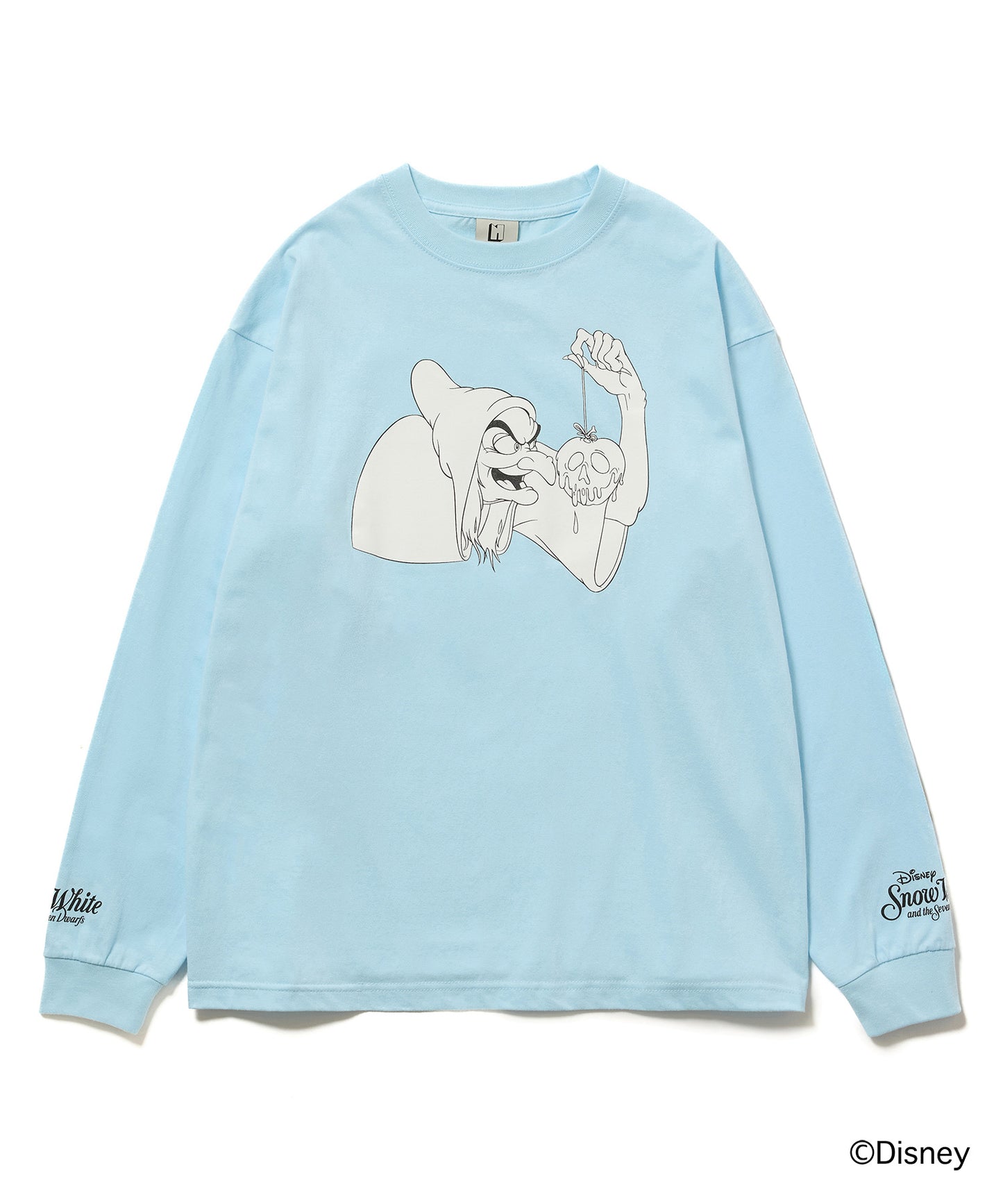 Disney 『Snow White』 NON TOKYO 　PRINT L/S T-SHIRT(OLD HAG)