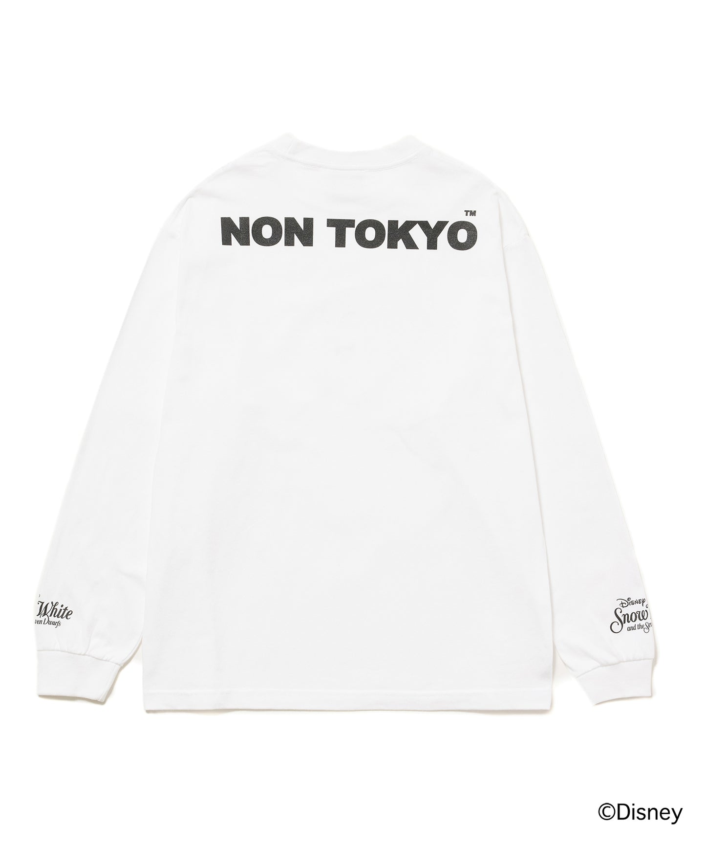 Disney 『Snow White』 NON TOKYO 　PRINT L/S T-SHIRT(OLD HAG)