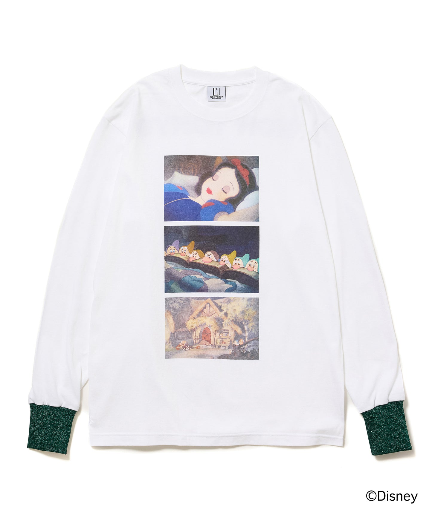 Disney 『Snow White』 NON TOKYO 　PRINT L/S T-SHIRT(SNOW WHITE)