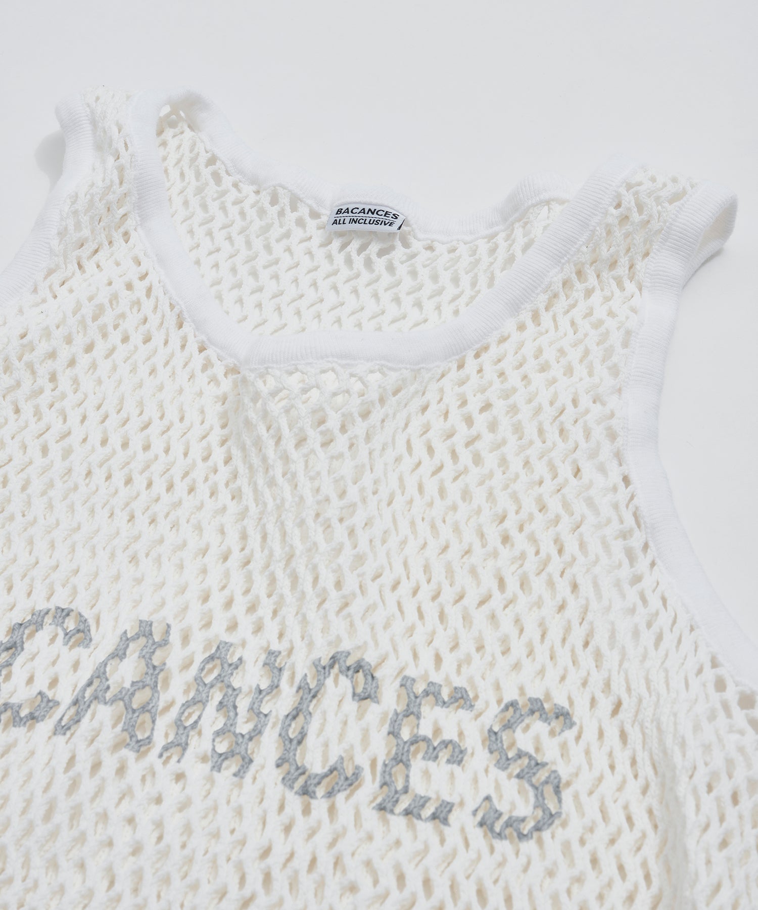 BC MESH MARINA TANKTOP [B LOGO] – ANLIO（アンリオ）