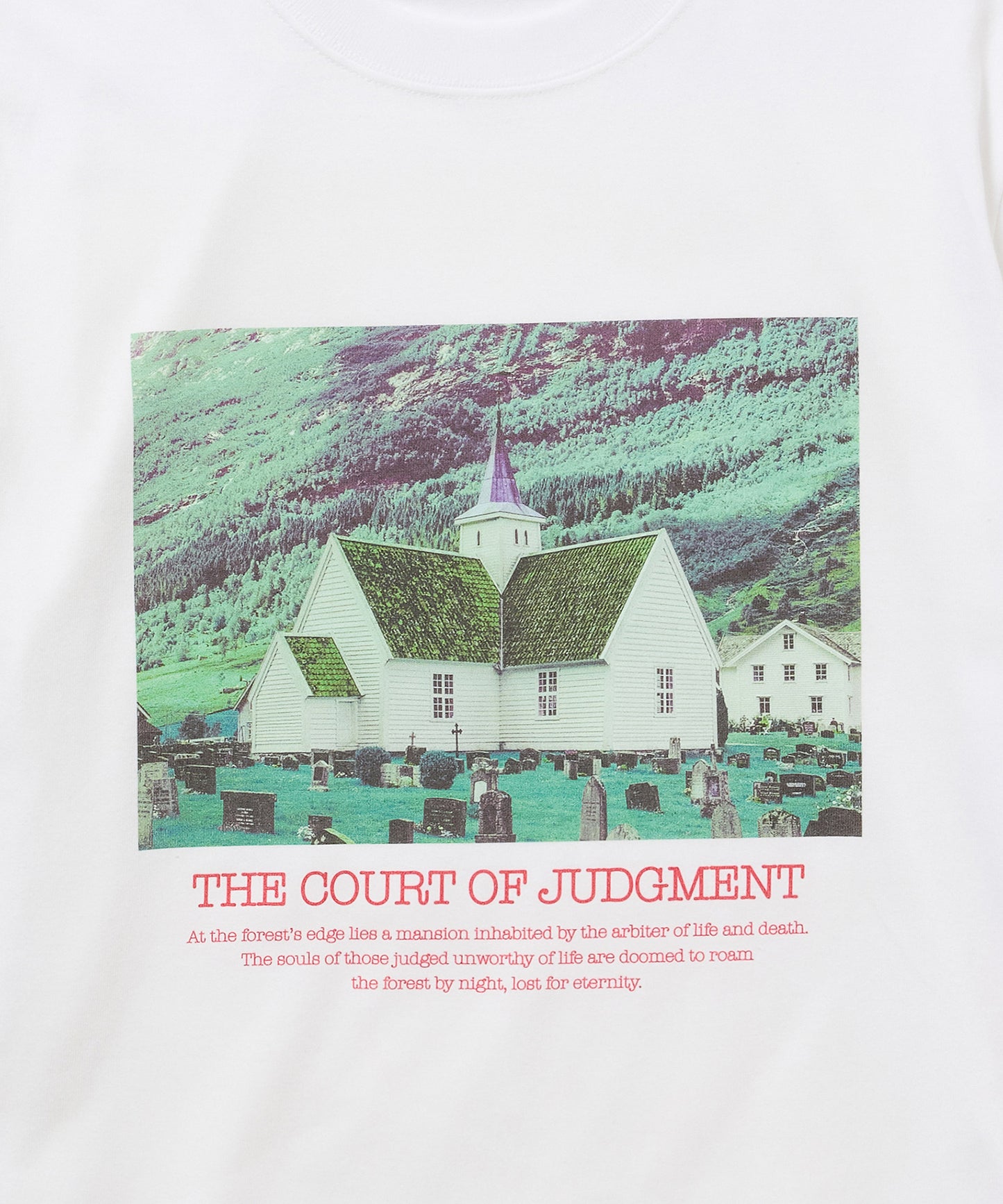 PRINT SHORT T-SHIRT(HOUSE)