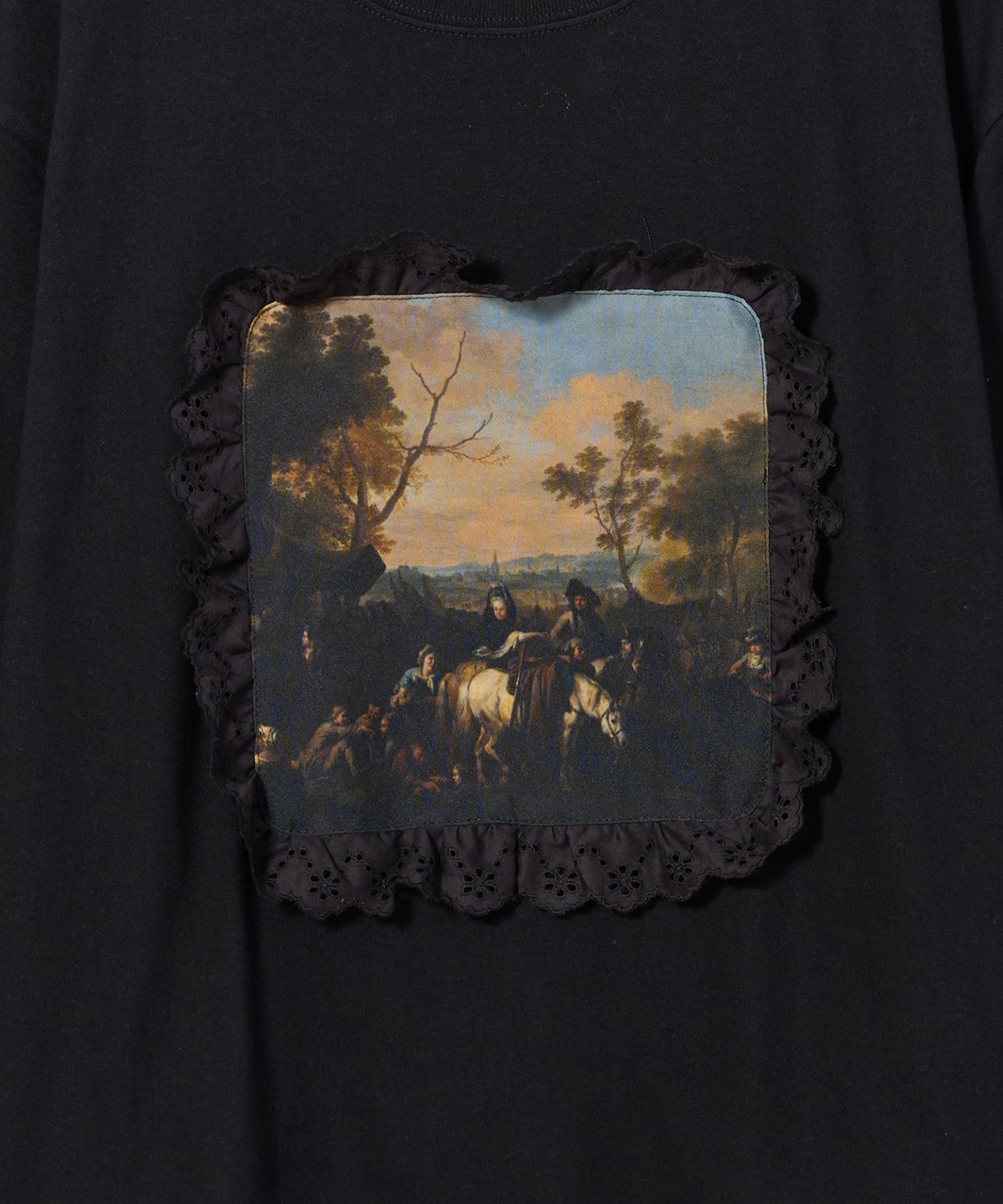 FRILL FRAME L/S T-SHIRT