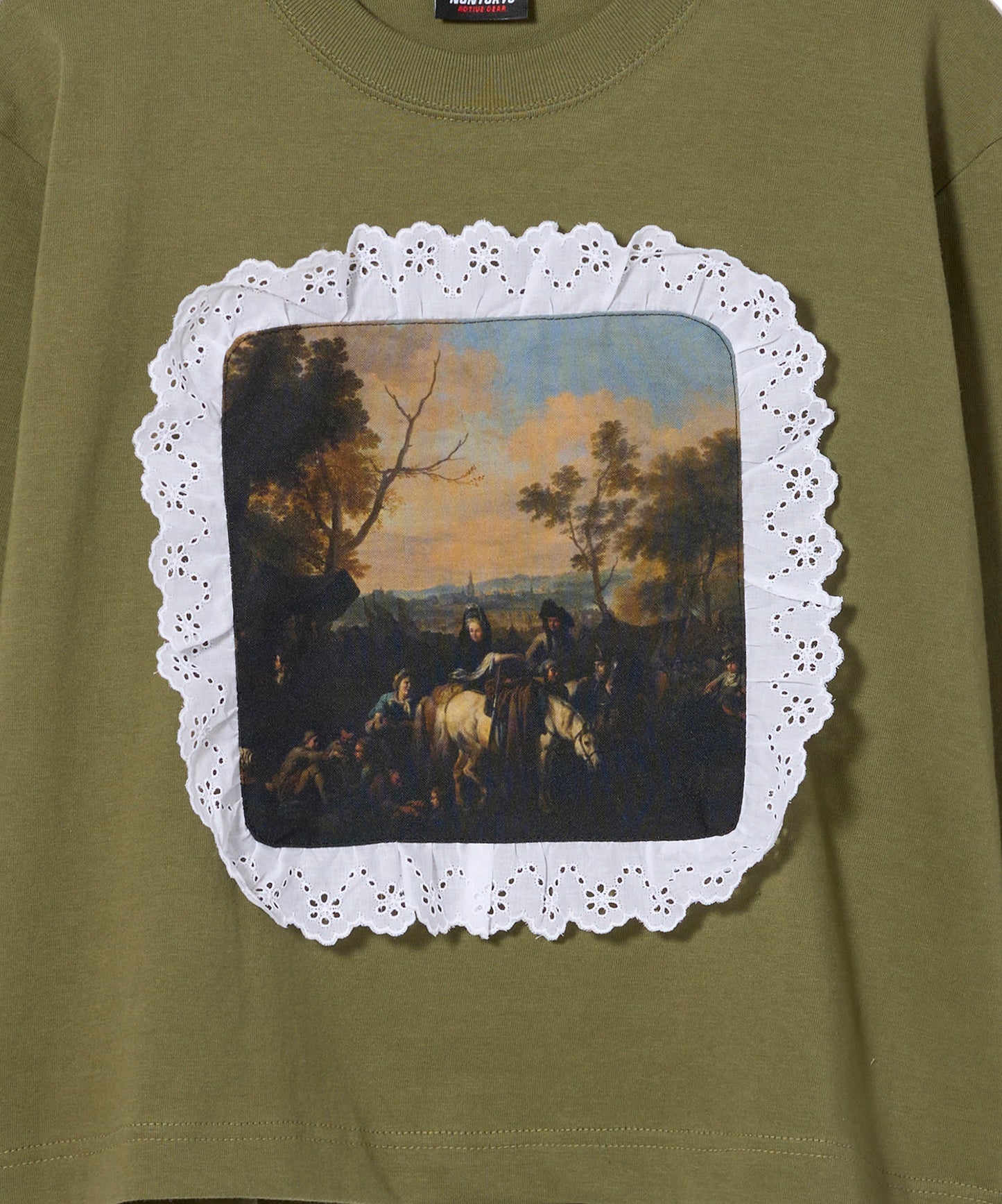 FRILL FRAME L/S T-SHIRT