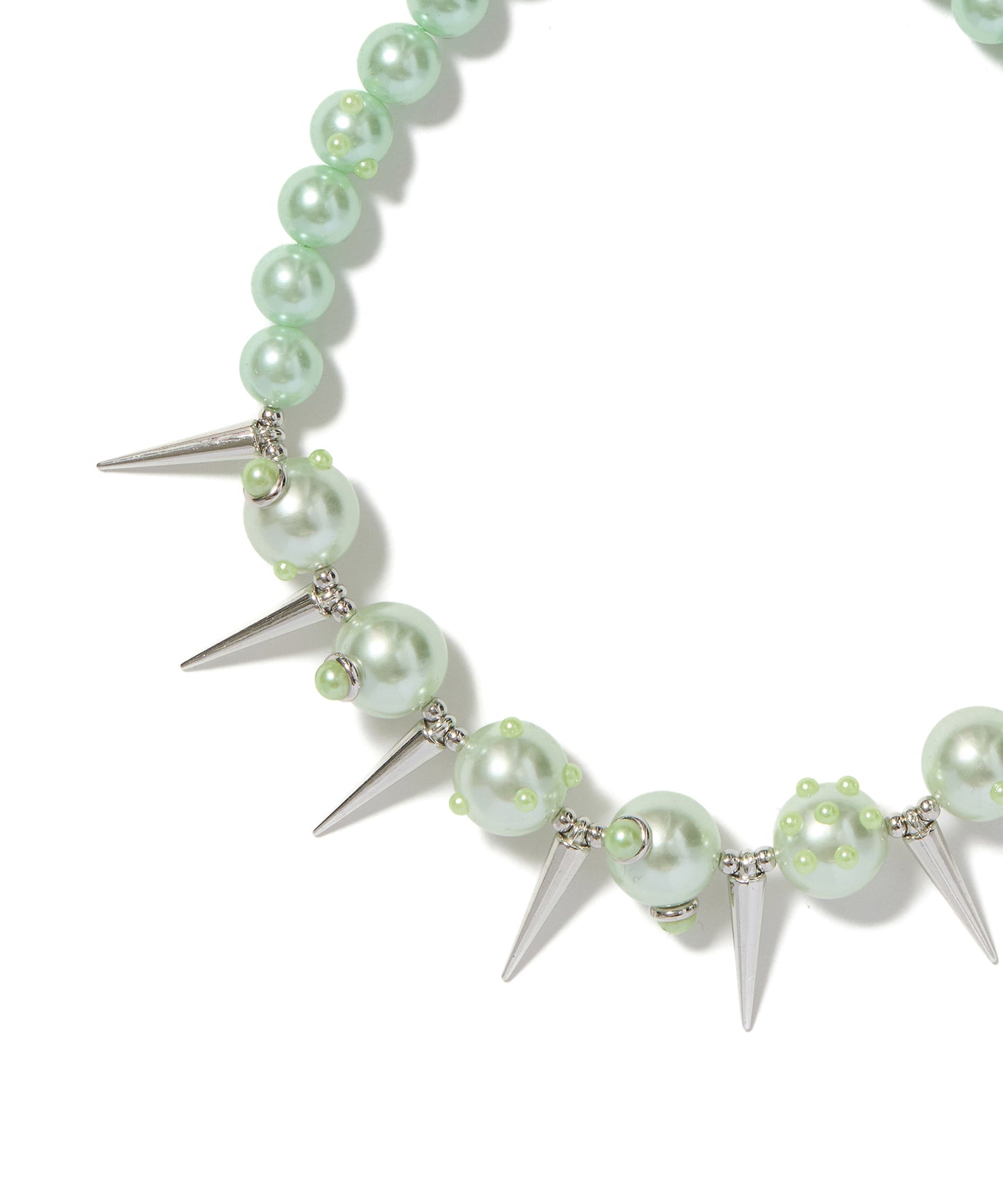 PEARL & STUDS NECKLACE