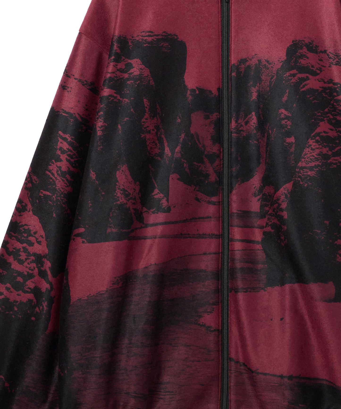 PRINT FLEECE BLOUSON