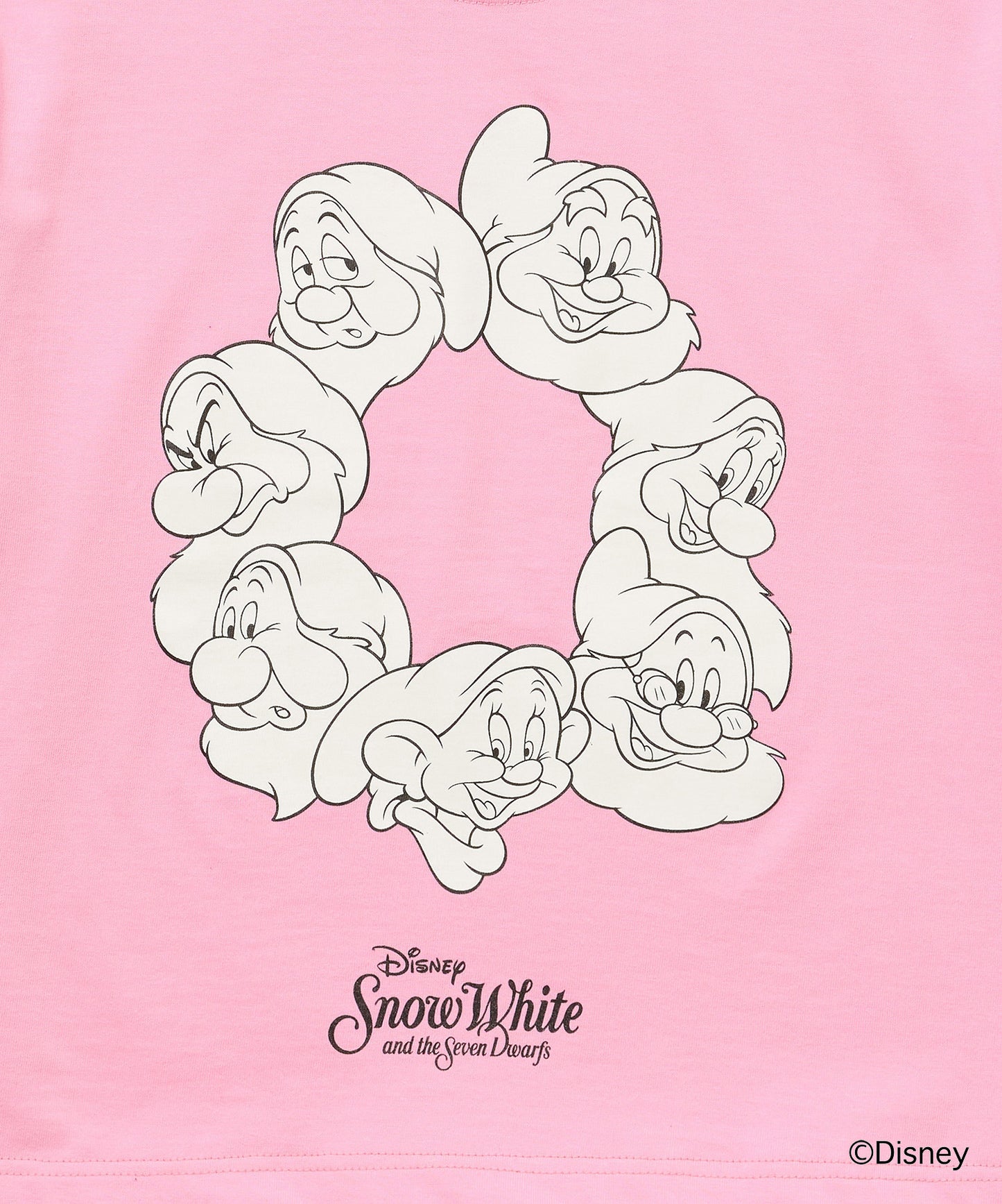 Disney 『Snow White』 NON TOKYO 　PRINT SHORT T-SHIRT(DWARFS)