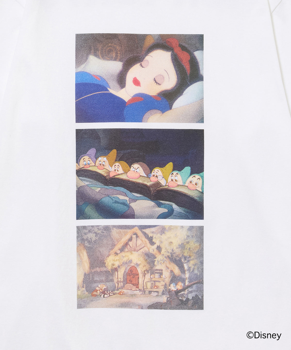 Disney 『Snow White』 NON TOKYO 　PRINT L/S T-SHIRT(SNOW WHITE)