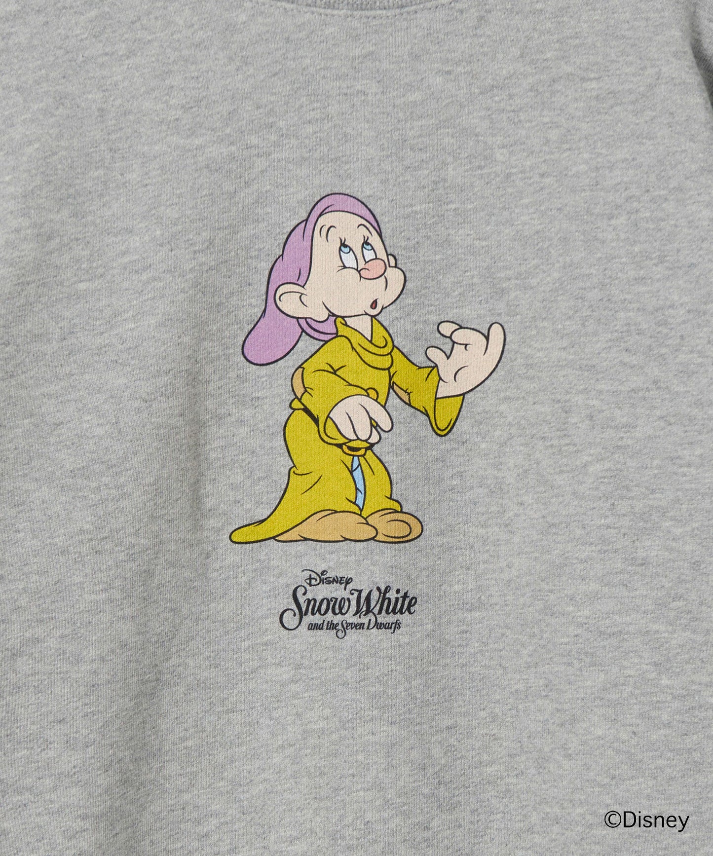 【Disney 『Snow White』 NON TOKYO 　FRILL SLEEVE PULLOVER SWEAT
