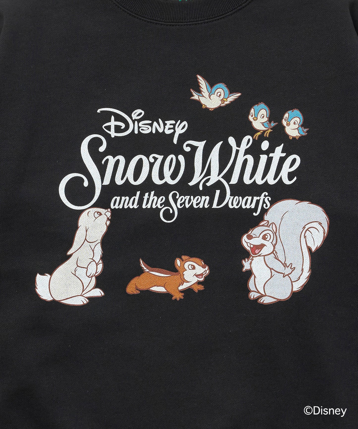 Disney 『Snow White』 NON TOKYO 　PRINT PULLOVER SWEAT(ANIMALS)