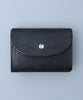 【Iru×IKENOHATA GINKAWATEN】MARGOT LEATHER COMPACT WALLET　